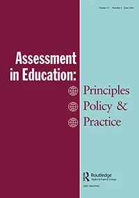 Assessment in Education-Principles Policy & Practice journal cover