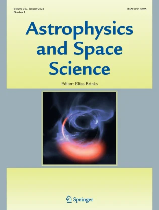 ASTROPHYSICS AND SPACE SCIENCE journal cover