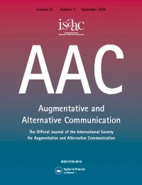 Augmentative and Alternative Communication 期刊封面