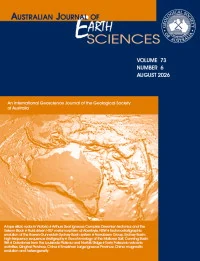 AUSTRALIAN JOURNAL OF EARTH SCIENCES journal cover