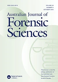 Australian Journal of Forensic Sciences 期刊封面