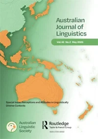 Australian Journal of Linguistics journal cover
