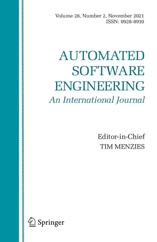 Automated Software Engineering journal cover