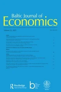 Baltic Journal of Economics 期刊封面