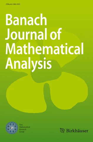 Banach Journal of Mathematical Analysis journal cover