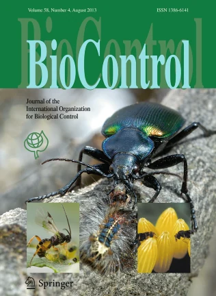 BIOCONTROL journal cover
