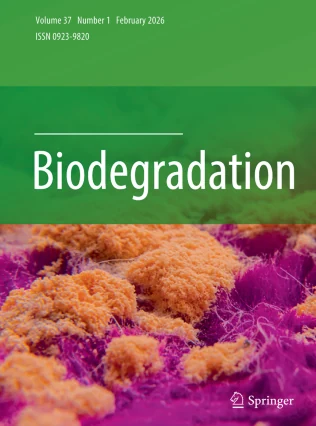 BIODEGRADATION journal cover