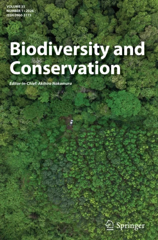 BIODIVERSITY AND CONSERVATION journal cover