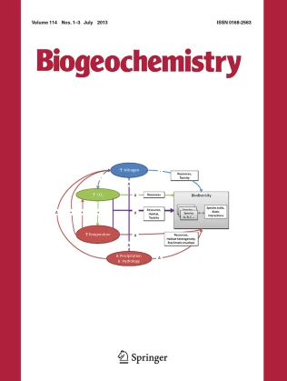 BIOGEOCHEMISTRY journal cover