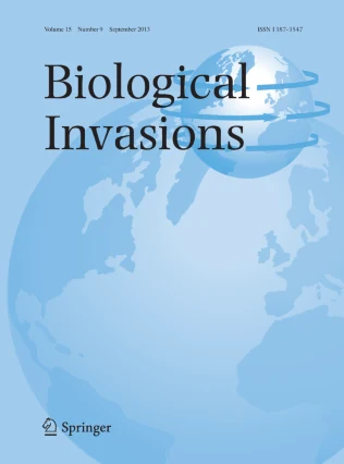 BIOLOGICAL INVASIONS journal cover