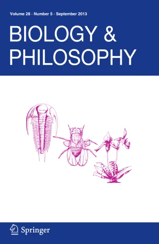 BIOLOGY & PHILOSOPHY journal cover