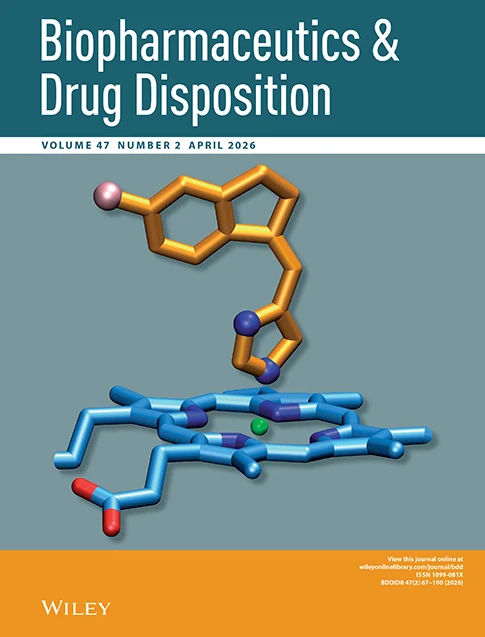 BIOPHARMACEUTICS & DRUG DISPOSITION journal cover