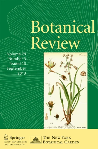 BOTANICAL REVIEW journal cover
