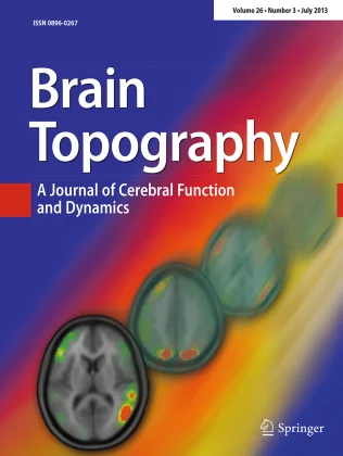 BRAIN TOPOGRAPHY journal cover