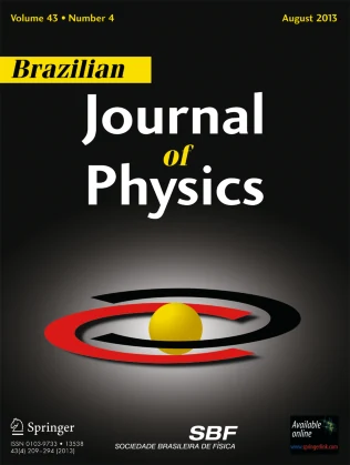 BRAZILIAN JOURNAL OF PHYSICS 期刊封面