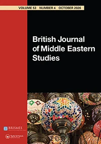 British Journal of Middle Eastern Studies journal cover