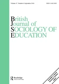 BRITISH JOURNAL OF SOCIOLOGY OF EDUCATION 期刊封面