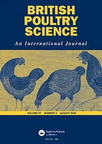 BRITISH POULTRY SCIENCE journal cover