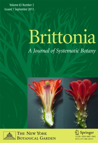 BRITTONIA journal cover