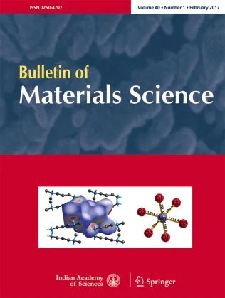 BULLETIN OF MATERIALS SCIENCE journal cover