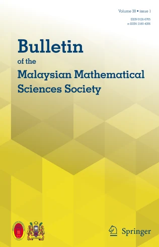Bulletin of the Malaysian Mathematical Sciences Society journal cover
