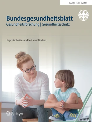 Bundesgesundheitsblatt-Gesundheitsforschung-Gesundheitsschutz 期刊封面
