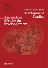 CANADIAN JOURNAL OF DEVELOPMENT STUDIES-REVUE CANADIENNE D ETUDES DU DEVELOPPEMENT 期刊封面