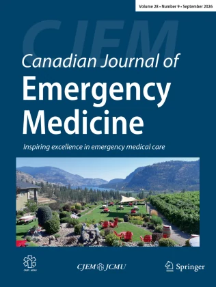 Canadian Journal of Emergency Medicine 期刊封面