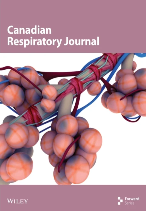 Canadian Respiratory Journal journal cover
