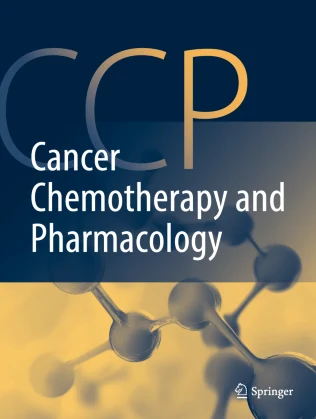 CANCER CHEMOTHERAPY AND PHARMACOLOGY 期刊封面