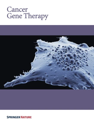 CANCER GENE THERAPY journal cover