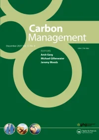 Carbon Management journal cover