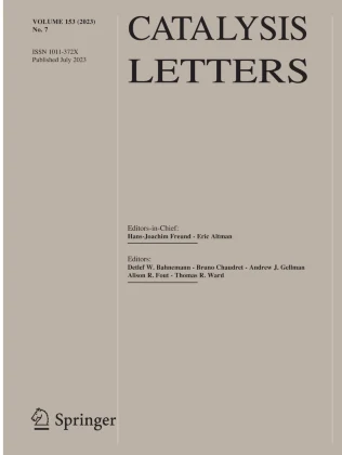 CATALYSIS LETTERS 期刊封面
