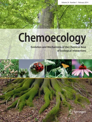 CHEMOECOLOGY 期刊封面