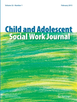 Child and Adolescent Social Work Journal journal cover