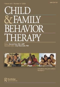 CHILD & FAMILY BEHAVIOR THERAPY journal cover