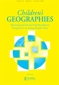 Childrens Geographies journal cover