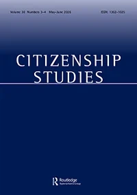 Citizenship Studies journal cover