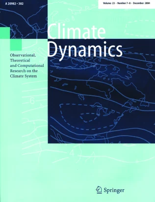 CLIMATE DYNAMICS 期刊封面