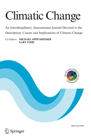 CLIMATIC CHANGE journal cover