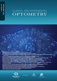 Clinical and Experimental Optometry journal cover