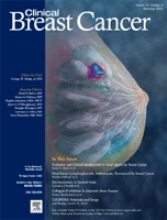 Clinical Breast Cancer journal cover
