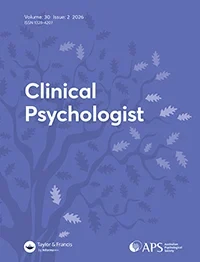 Clinical Psychologist journal cover