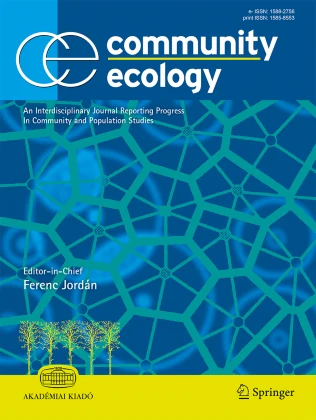 COMMUNITY ECOLOGY 期刊封面