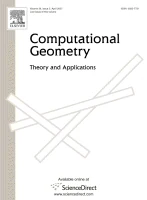 COMPUTATIONAL GEOMETRY-THEORY AND APPLICATIONS journal cover