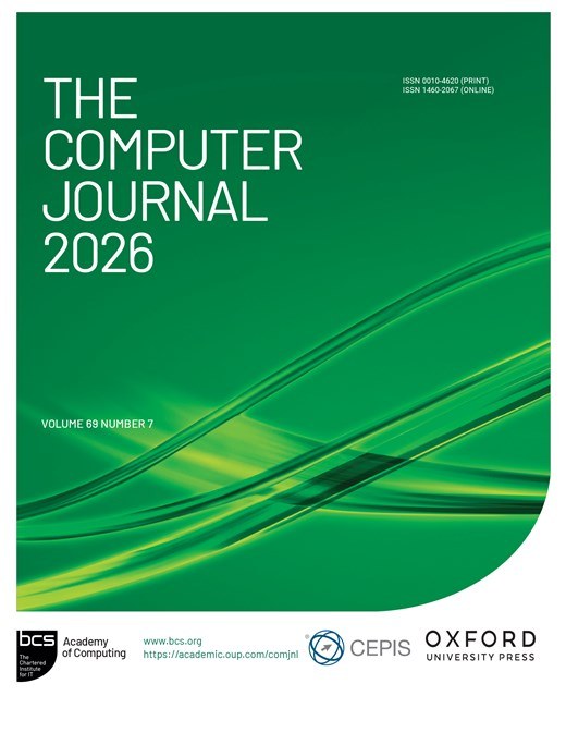 COMPUTER JOURNAL 期刊封面