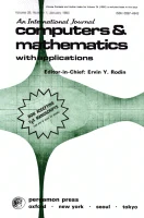COMPUTERS & MATHEMATICS WITH APPLICATIONS journal cover