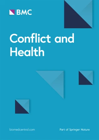 Conflict and Health journal cover