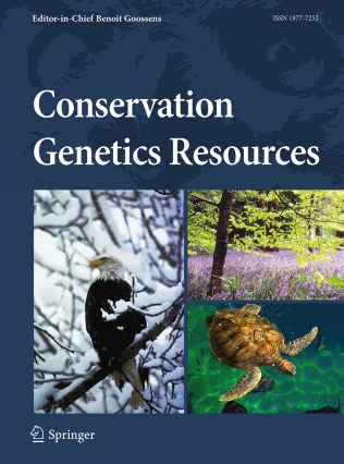 Conservation Genetics Resources journal cover