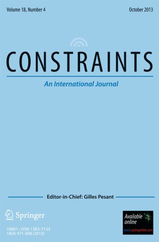 CONSTRAINTS 期刊封面